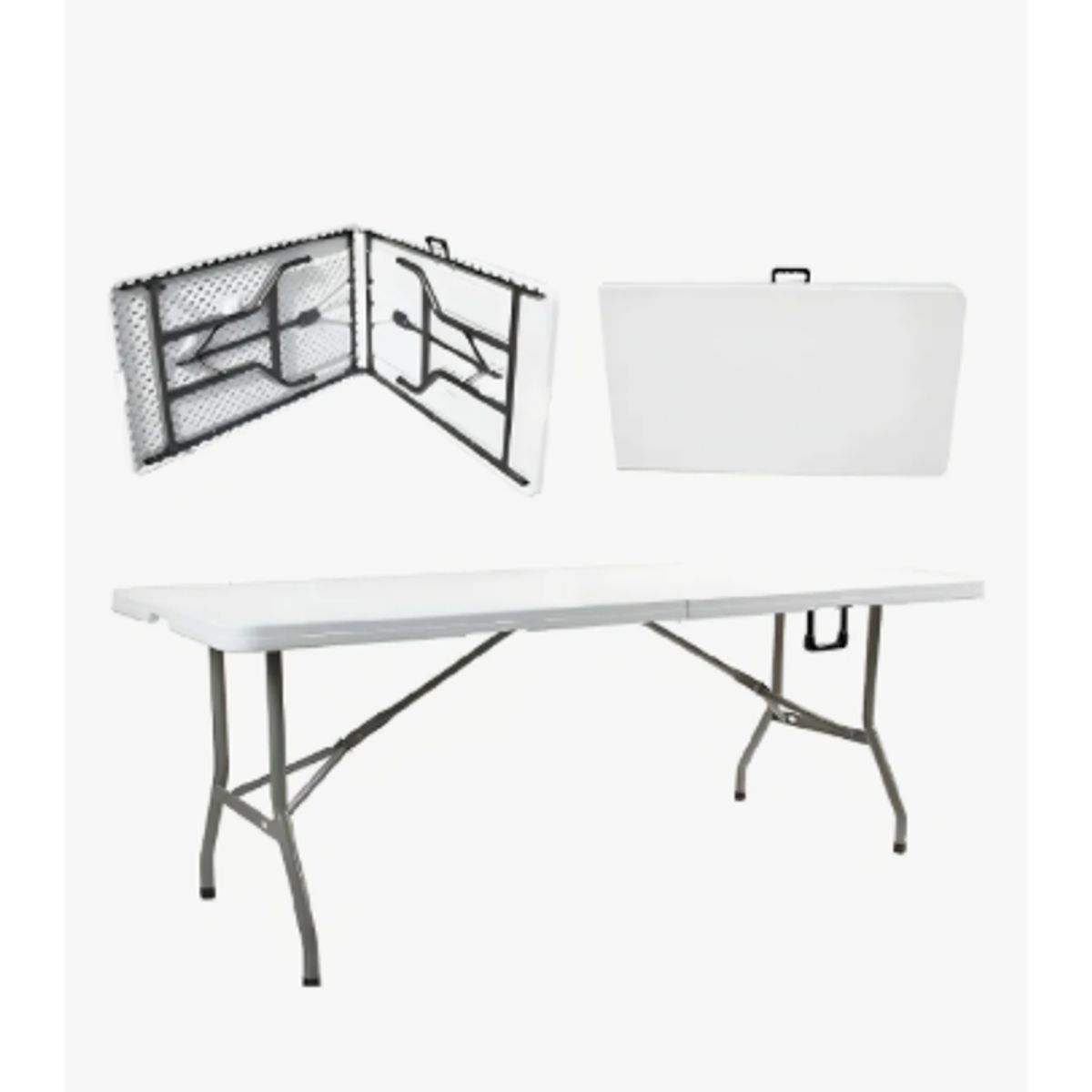 GENERICO - Mesa Plegable - Color Blanco