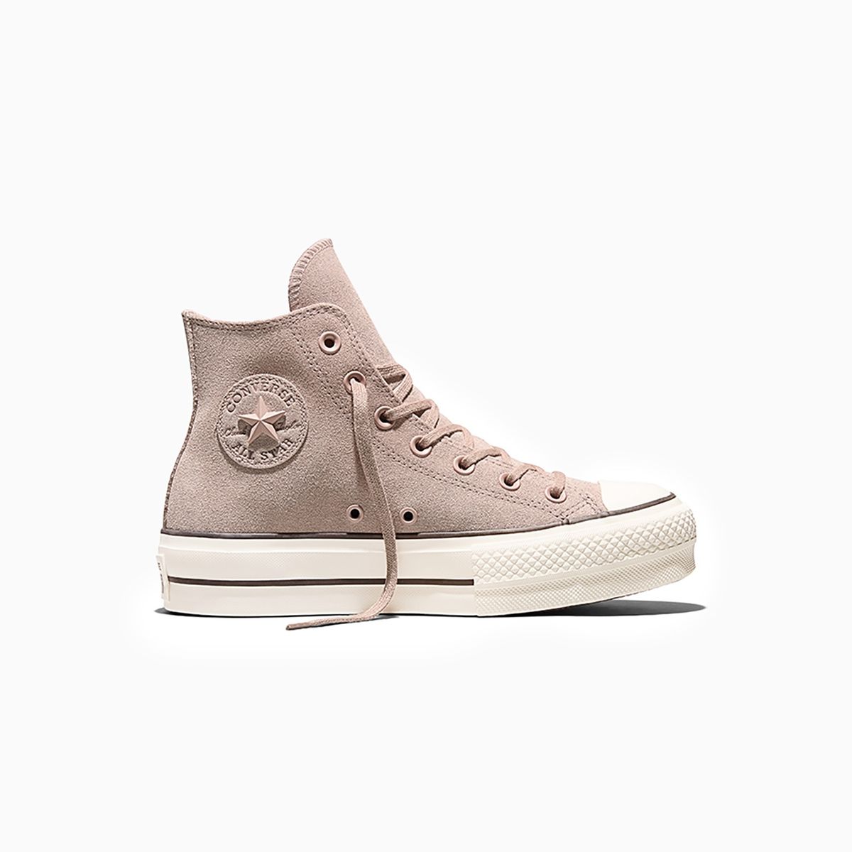 CONVERSE - Zapatilla Converse Chuck Taylor All Star Lift Mujer Café