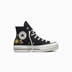 CONVERSE - Zapatilla Chuck Taylor All Star Lift Mujer Negro