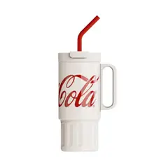 COCA COLA - Vaso Térmico GERM x Coca-Cola 1200 ml Super Tumbler Blanco
