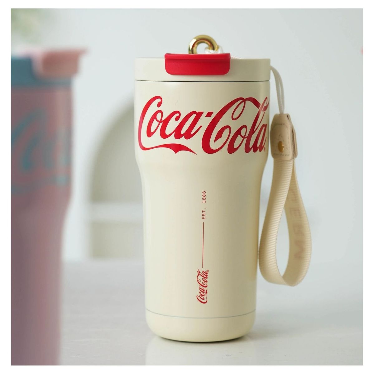 COCA COLA - Vaso Térmico Clásico GERM x Coca-Cola 700 ml Blanco