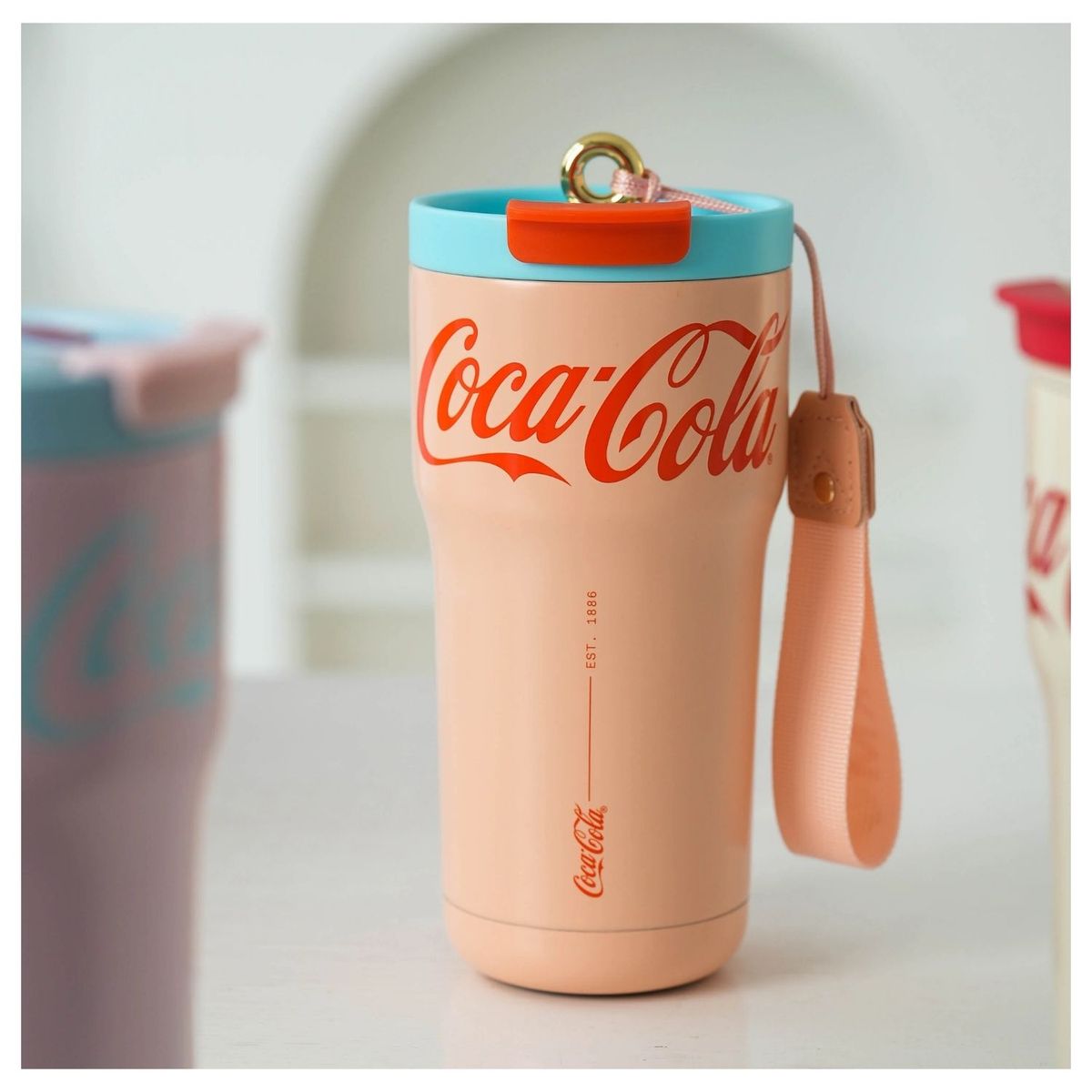 COCA COLA - Vaso Térmico Clásico GERM x Coca-Cola 700 ml Naranja