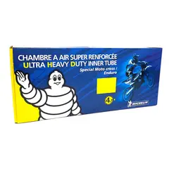MICHELIN - Cámara de Aire 18 MGR Válvula TR4 para Motocicleta