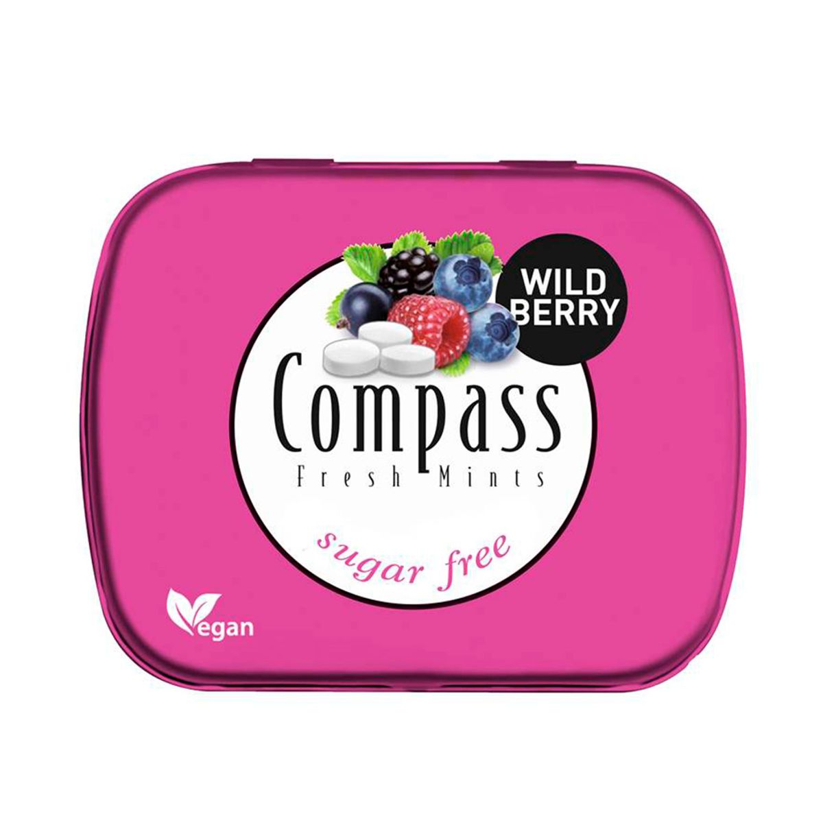 COMPASS - Mentita Mentol Frutos Rojos 50 U, Compass