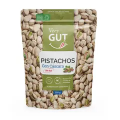 GENERICO - Pistachos Con Cascara Sin Sal 250 G, Very Gut