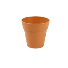 HOMEWELL - Macetero Bambú Naranjo