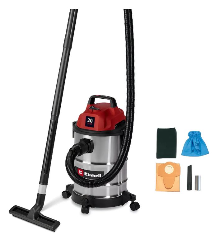 EINHELL Aspiradora Eléctrica Seco-húmedo Tc-vc 2045 S Rojo