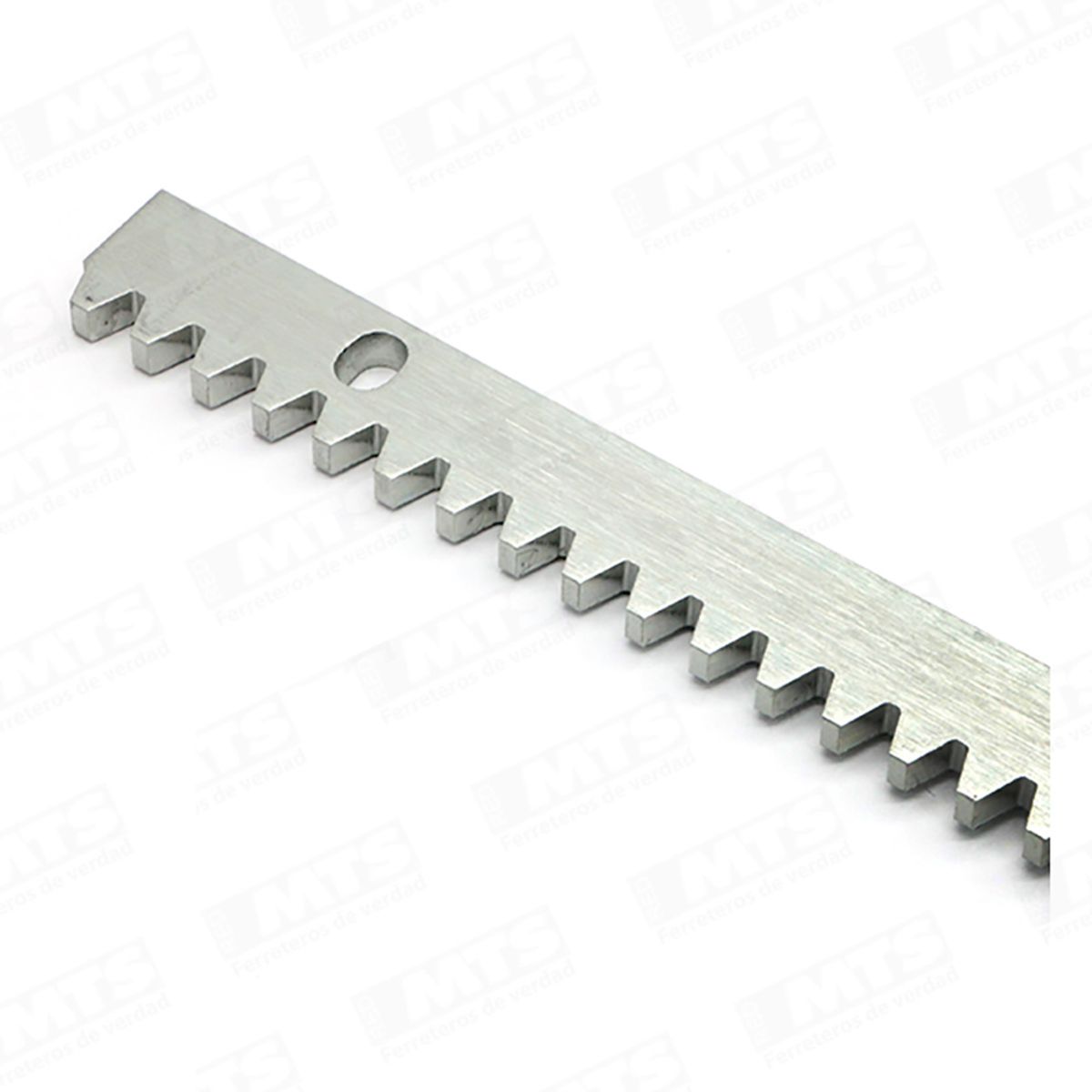 VELOTI - CREMALLERA ACERO PARA PORTONES TROZO DE 1 MTRS (1500 kilos )