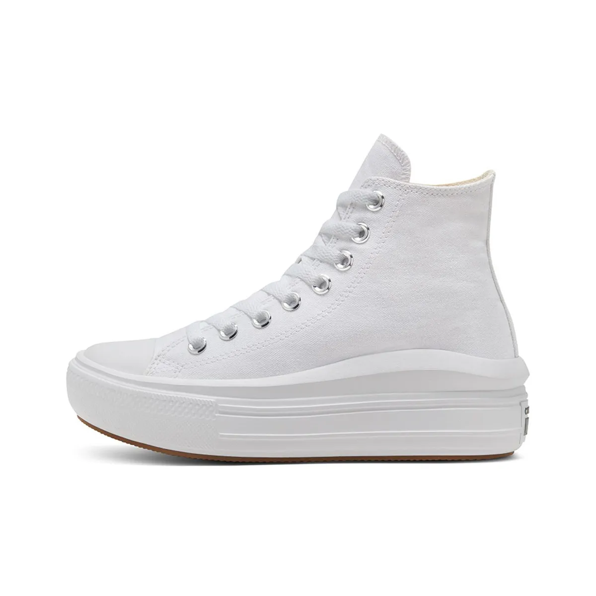 CONVERSE - Zapatilla Converse Chuck Taylor All Star Move Mujer Blanco