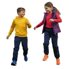 EKOL TACTICA MILITAR - Pantalon Softshell Cintura Elástica Para Niños Con Micropolar Senderismo