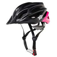 CASCO BICI MTB DELIRIUM NEGRO/ROSA
