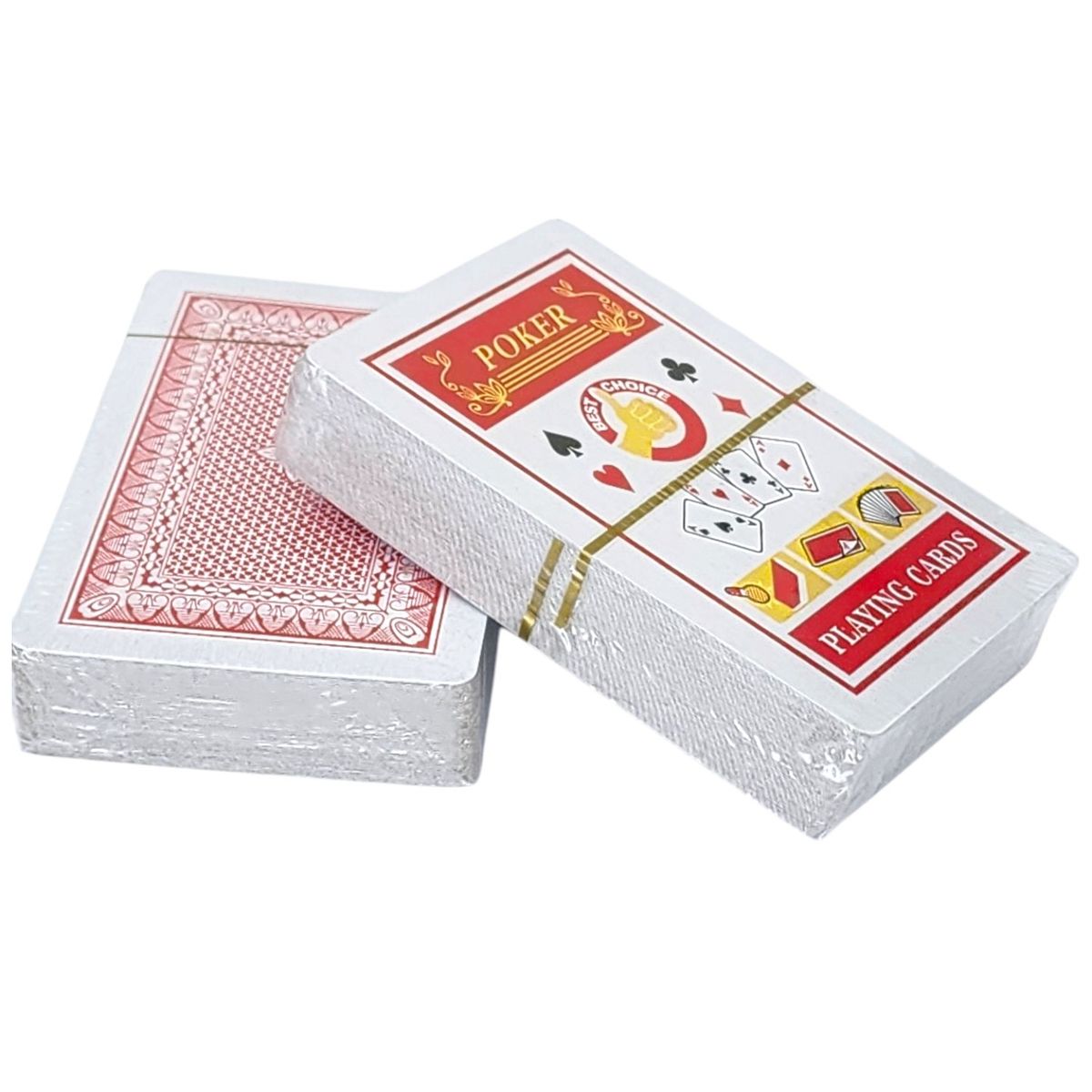 GENERICO - Set 2 Juegos de Cartas Póker y Naipes Clásico 11230