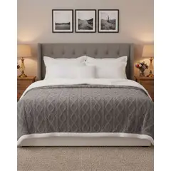 GENERICO - Frazada Manta Polar Sherpa Térmica 2 plaza