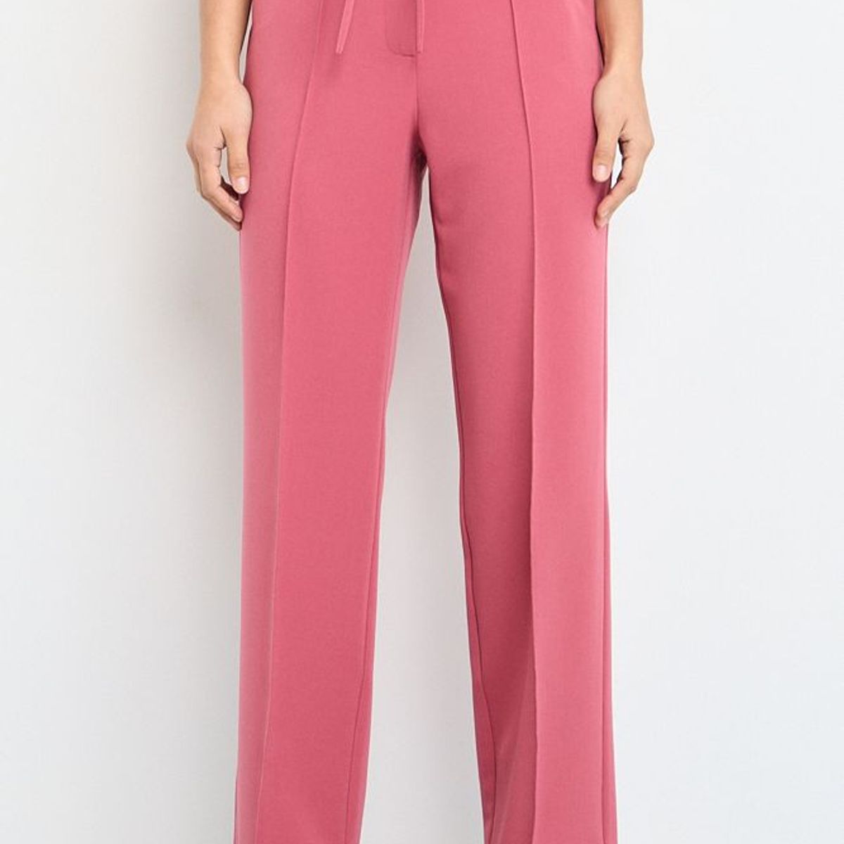 IO - Pantalon Liso Mujer Rosado Io