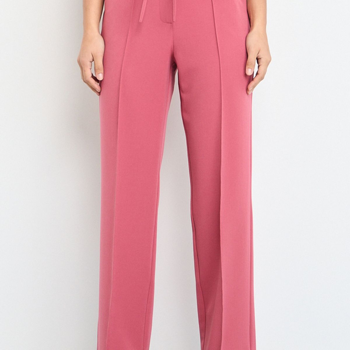 IO - Pantalon Liso Mujer Rosado Io