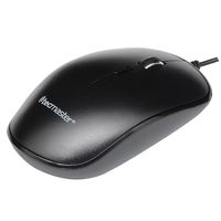 Mouse Óptico con Cable USB 1600 dpi Negro