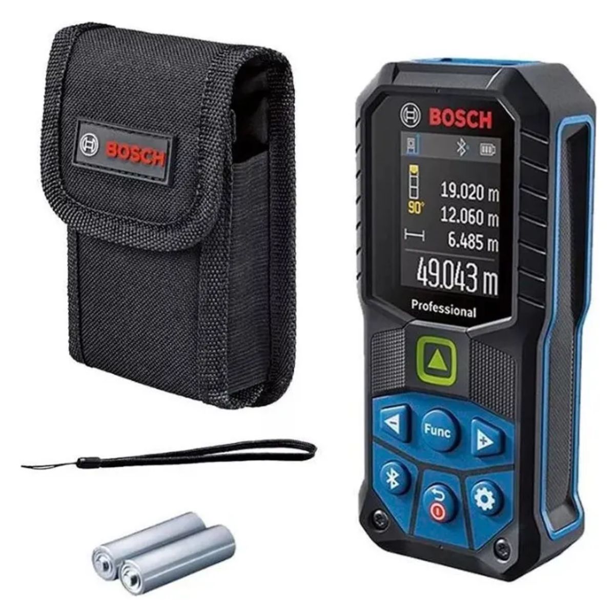 BOSCH - Medidor Láser Verde Bosch Glm 50-27 Cg Con Bluetooth
