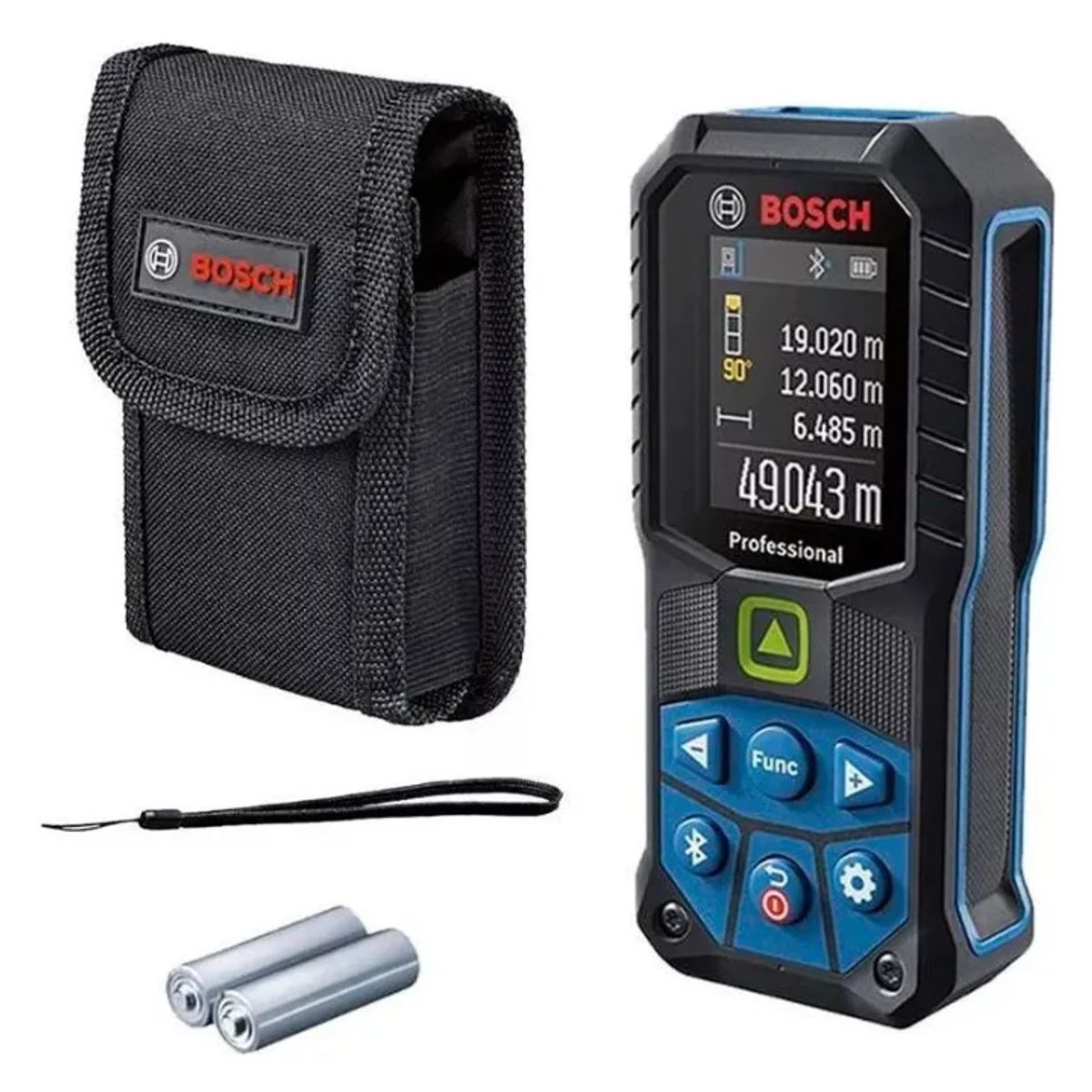 BOSCH - Medidor Láser Verde Bosch Glm 50-27 Cg Con Bluetooth