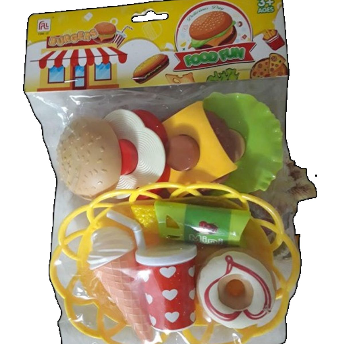 GENERICO - Set juguete comida para niños
