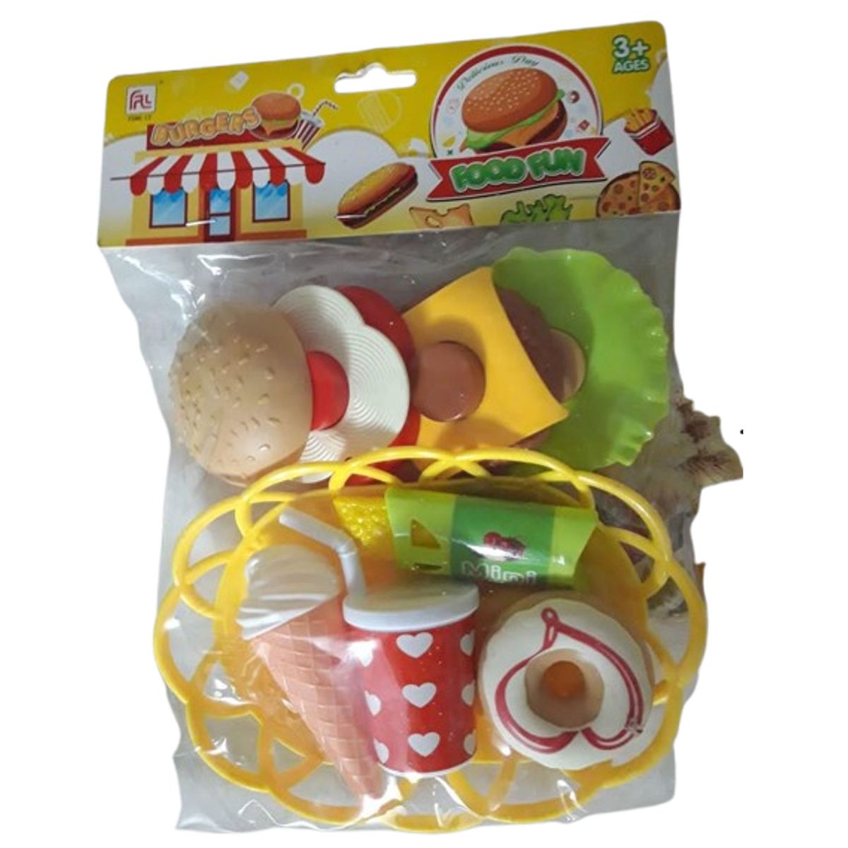 GENERICO - Set juguete comida para niños