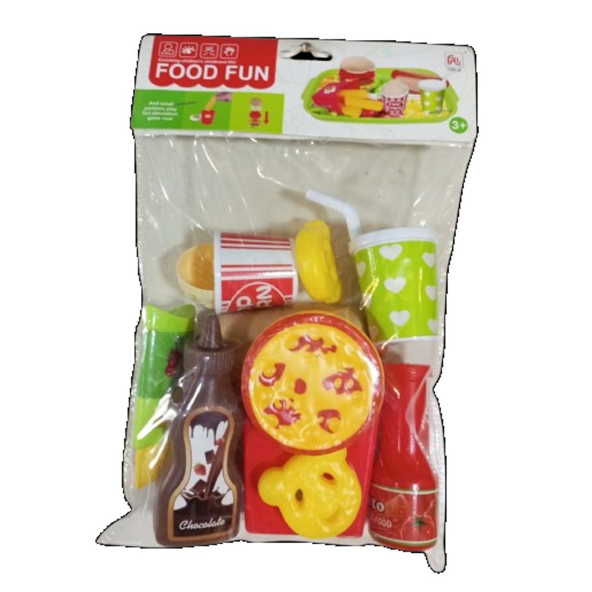 GENERICO - Set juguete comida para niños