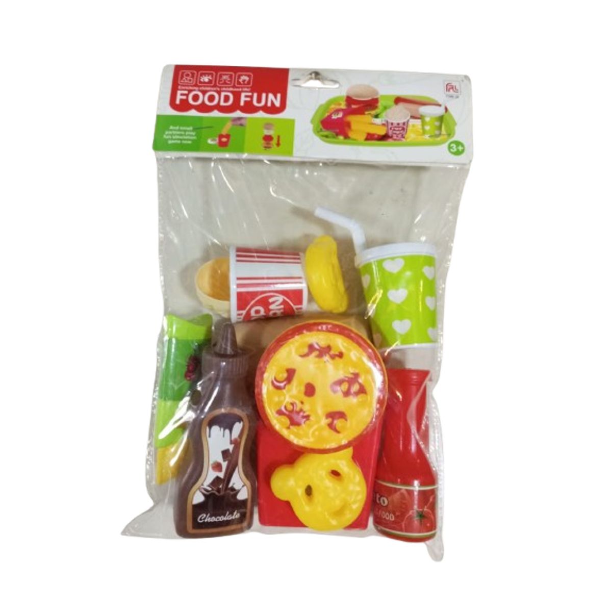 GENERICO - Set juguete comida para niños