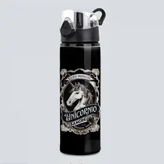 SM - Botella De Agua Inspirado Harry Potter 750 ml Aluminio Diseño Unicornio Libre de BPA Antiderrame