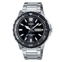 CASIO - RELOJ MTD-125D-1A3VDF QUARTZ PLATEADO HOMBRE