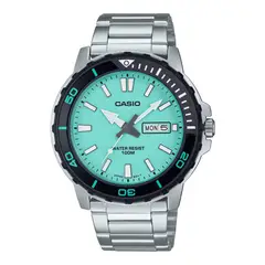 CASIO - RELOJ MTD-125D-2A2VDF PLATEADO HOMBRE