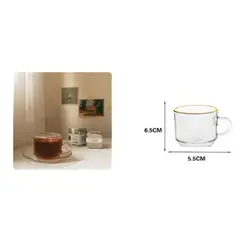 GENERICO - CONJUNTO DE VIDRIO - TAZA 200ML