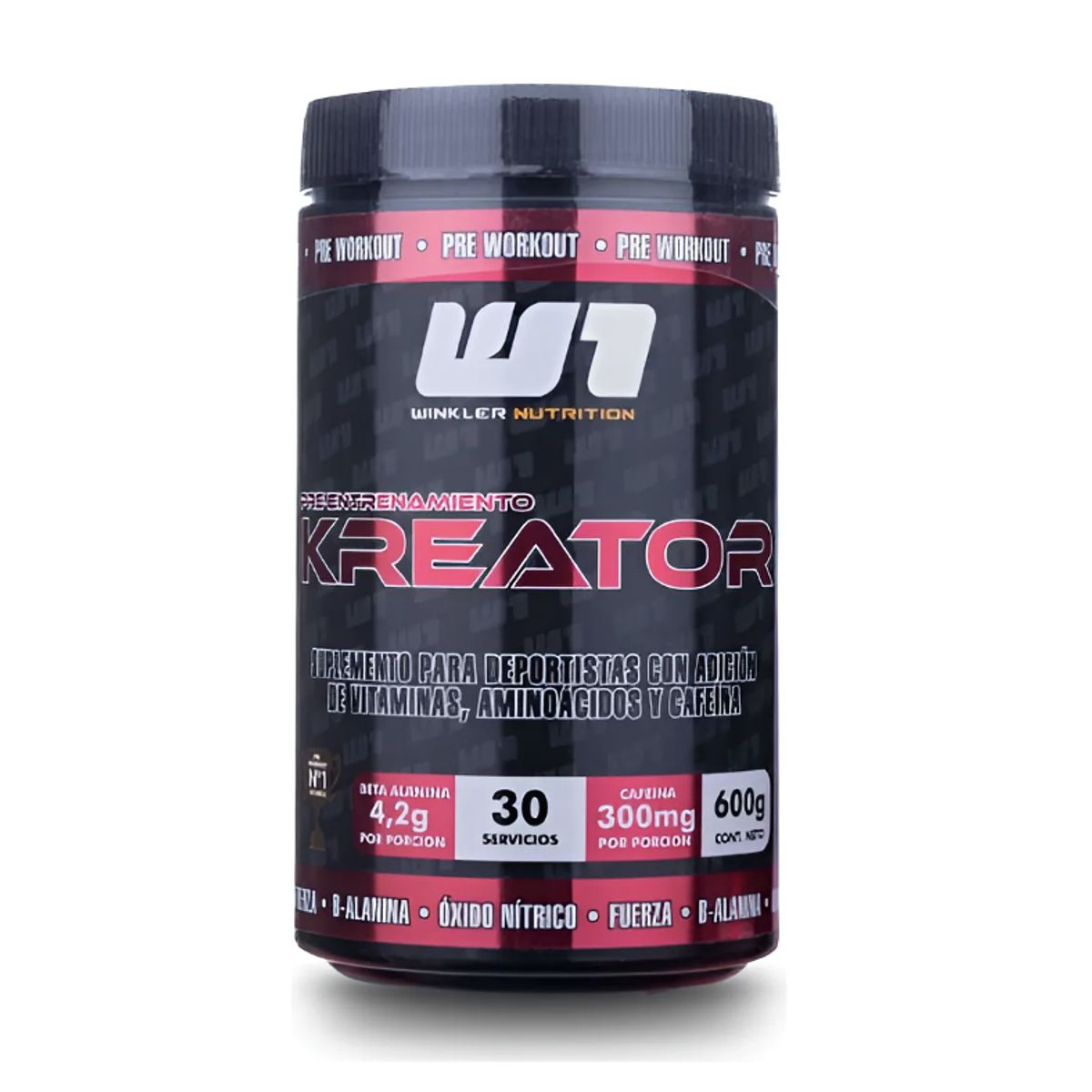 WINKLER NUTRITION - Pre entreno Kreator Winkler Nutrition - Psycho Lemonade 600gr 30 servicios
