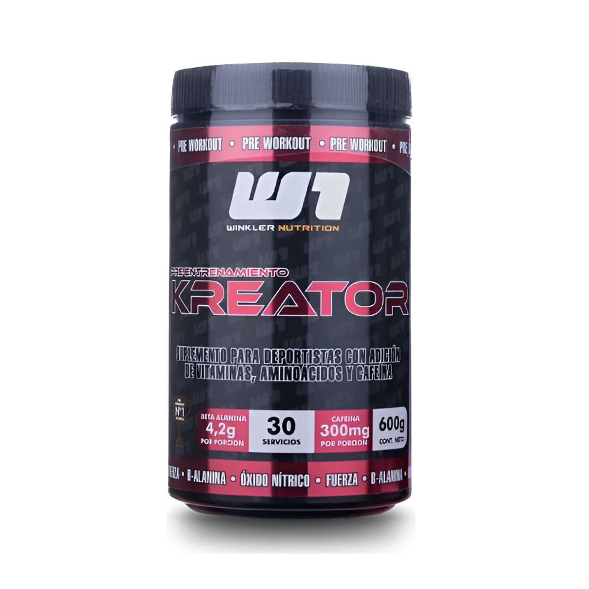 WINKLER NUTRITION - Pre entreno Kreator Winkler Nutrition - Extreme Punch 600gr 30 servicios