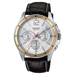 CASIO - RELOJ MTP-1374L-7AVDF CLASICO PLATEADO HOMBRE