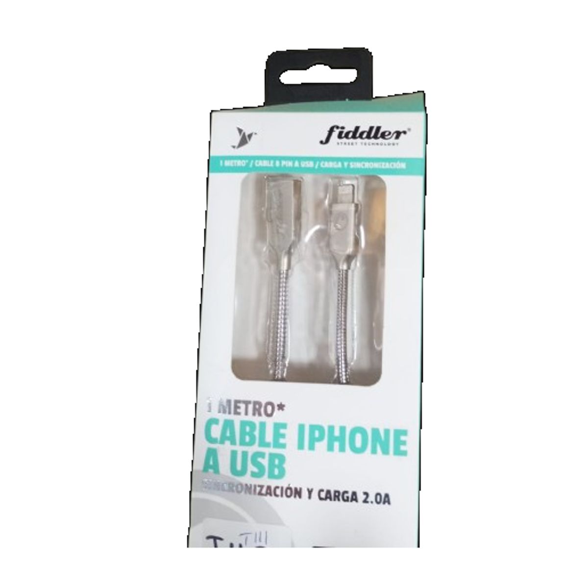 GENERICO - Cable Iphone A USB 1m Fiddler Cable Iphone A USB 1m Fiddler