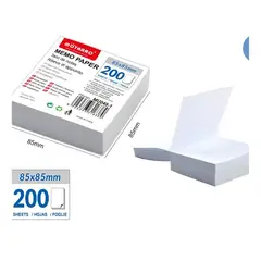 GENERICO - Taco de Notas 200 pcs 85x85mm
