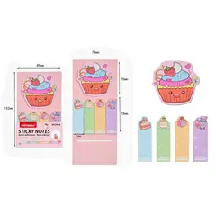 GENERICO - Notas Adhesivas Post-It Pasteles 5pcs 152x89mm