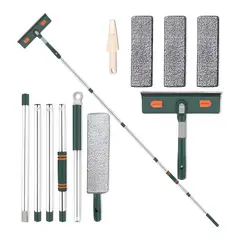 GENERICO - Limpiacristales Desmontable De 5 Secciones, Longitud72-226cm BELUG