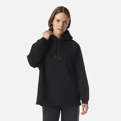 LIPPI - Polerón Mujer Heavy Duty Hoody Sweatshirt Negro