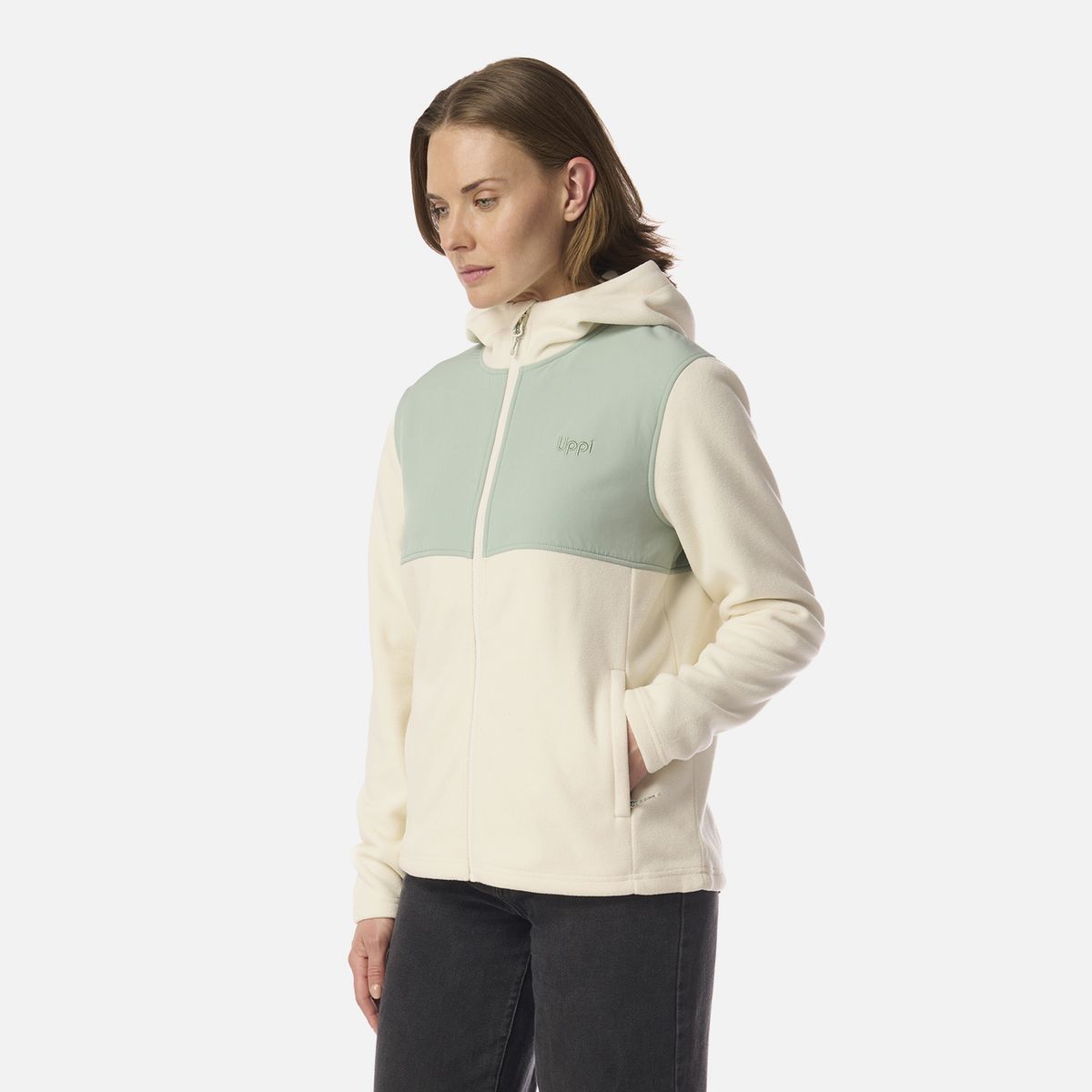LIPPI - Polar Mujer Paicavi Patch Therm-Pro Jacket Crema Lippi