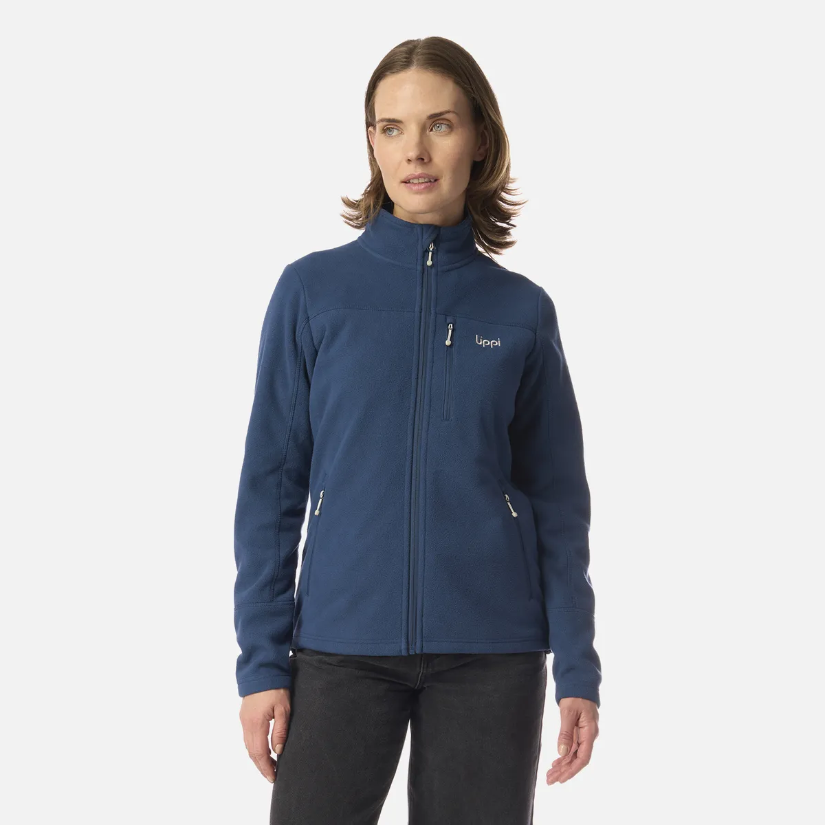 LIPPI - Polar Mujer Paicavi Therm-Pro Jacket Azul Oscuro Lippi