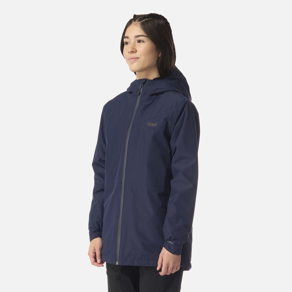 LIPPI - Chaqueta Teen Girl Cold Place B-Dry Hoody Jacket Azul Marino Lippi