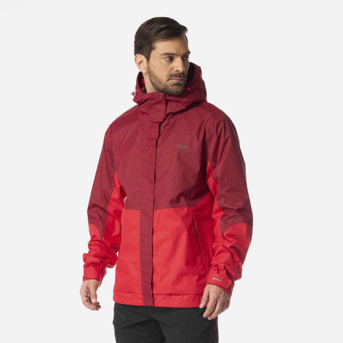 LIPPI - Chaqueta Hombre Blizzard B-Dry Hoody Jacket Rojo Lippi
