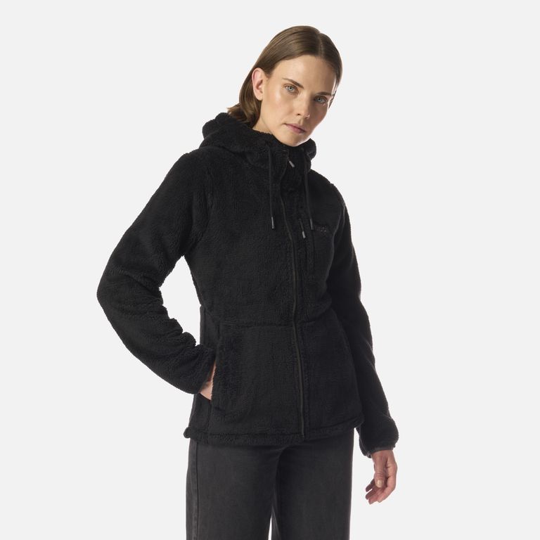 Polar Mujer Bear Shaggy-Pro Hoody Jacket Negro Negro L