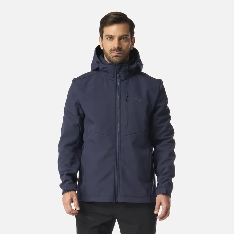 Chaqueta Hombre Macaya Softshell Hoody Jacket Azul Marino Azul Marino S