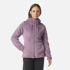 LIPPI - Polar Mujer Bear Shaggy-Pro Hoody Jacket Purpura Claro