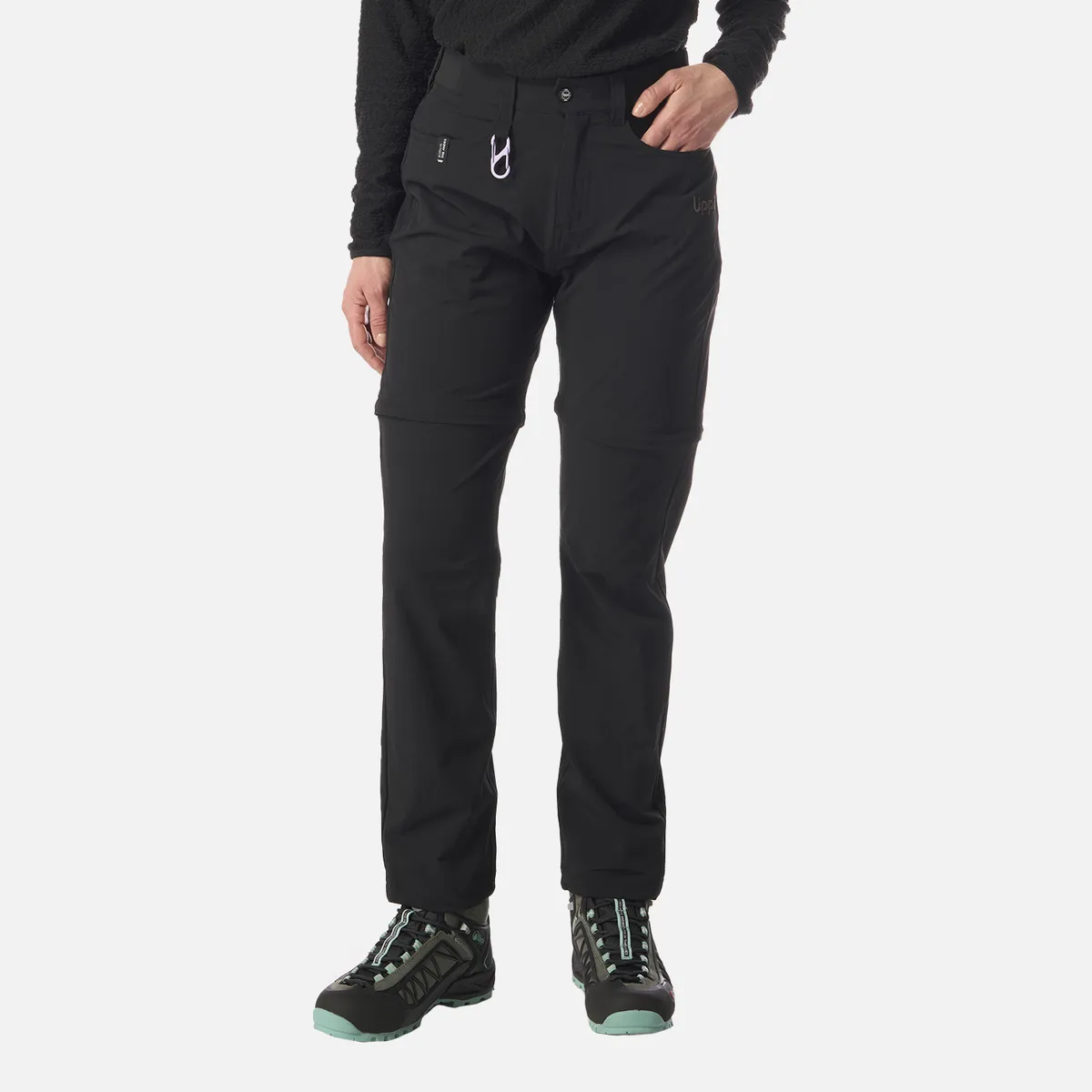 LIPPI - Pantalón Mujer Lennox Q-Dry Mix-2 Pants Negro Lippi