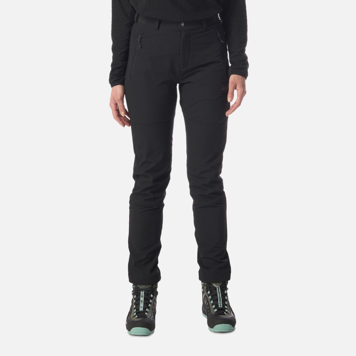 LIPPI - Pantalón Mujer Shelter Softshell Pants Negro Lippi