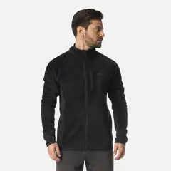 LIPPI - Polar Hombre Numan Shaggy-Pro Jacket Negro