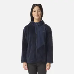 LIPPI - Polar Teen Girl Bear Shaggy-Pro Hoody Jacket Azul Marino