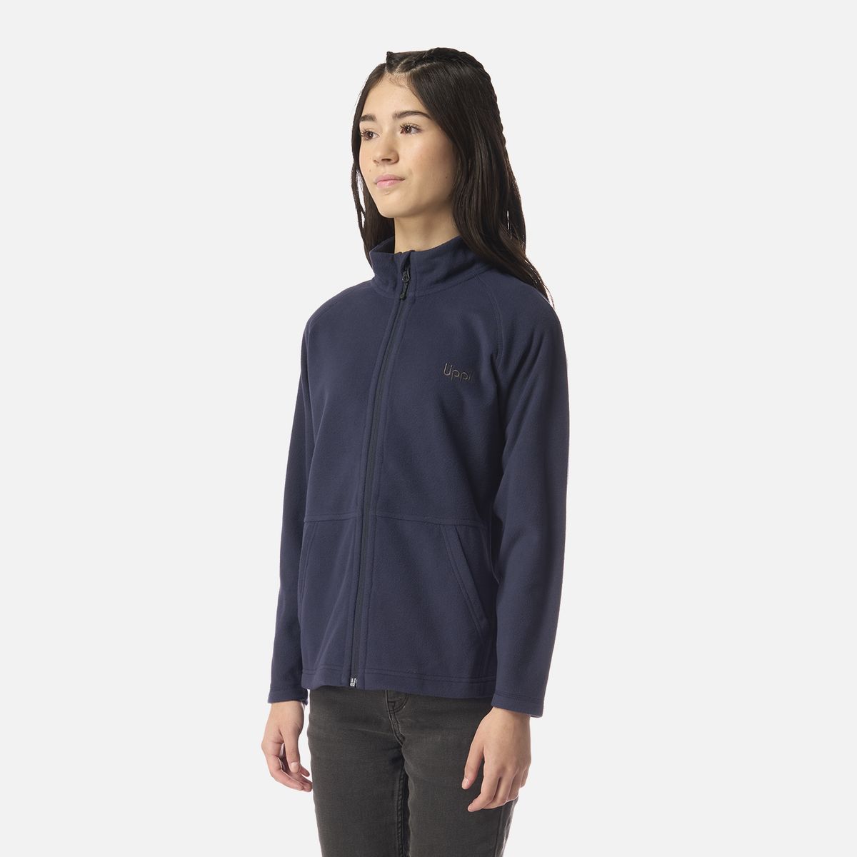 LIPPI - Polar Teen Girl Cold Day Therm-Pro Full Zip Jacket Azul Marino Lippi